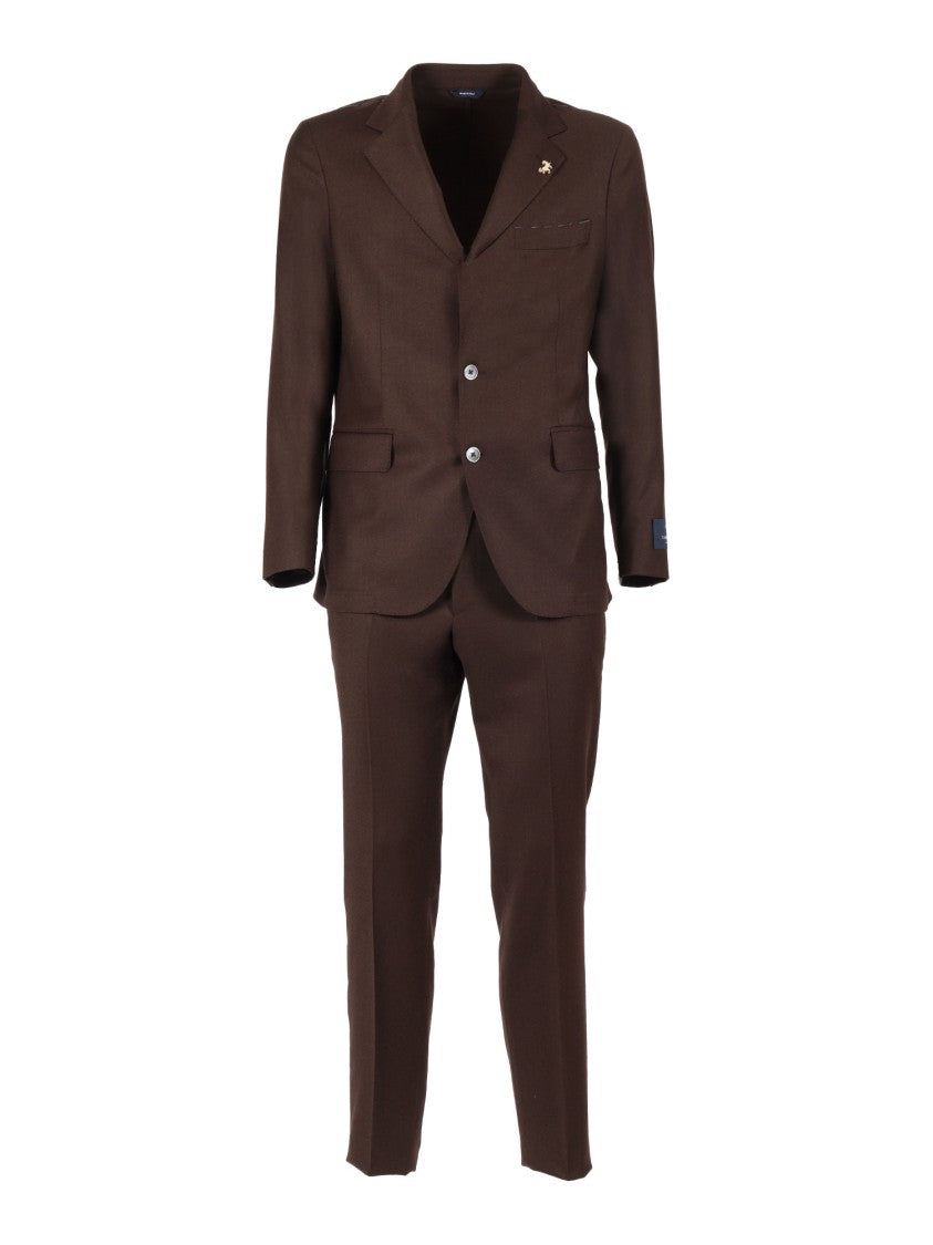 Tombolini Zero Gravity Tailored Blazer In Deep Muted Blue