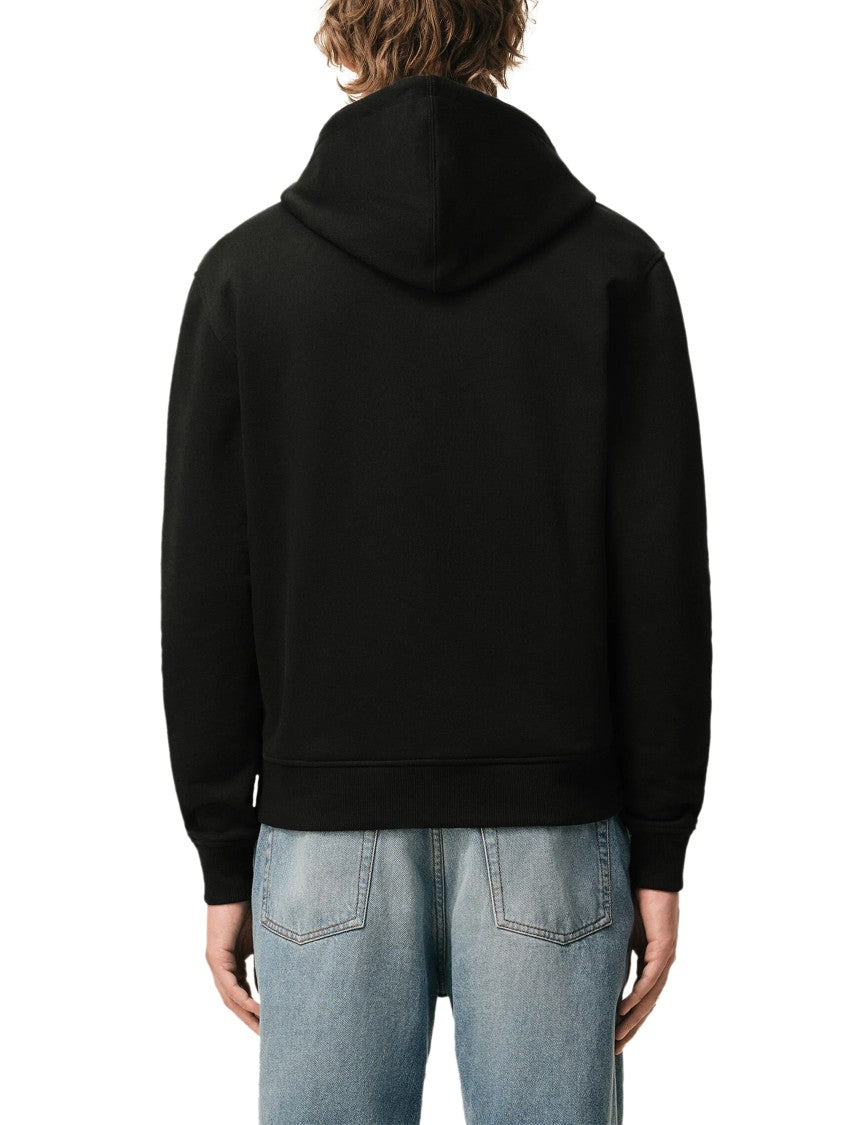 Ami Paris Sweatshirt Red Adc Zip-Up Hoodie
