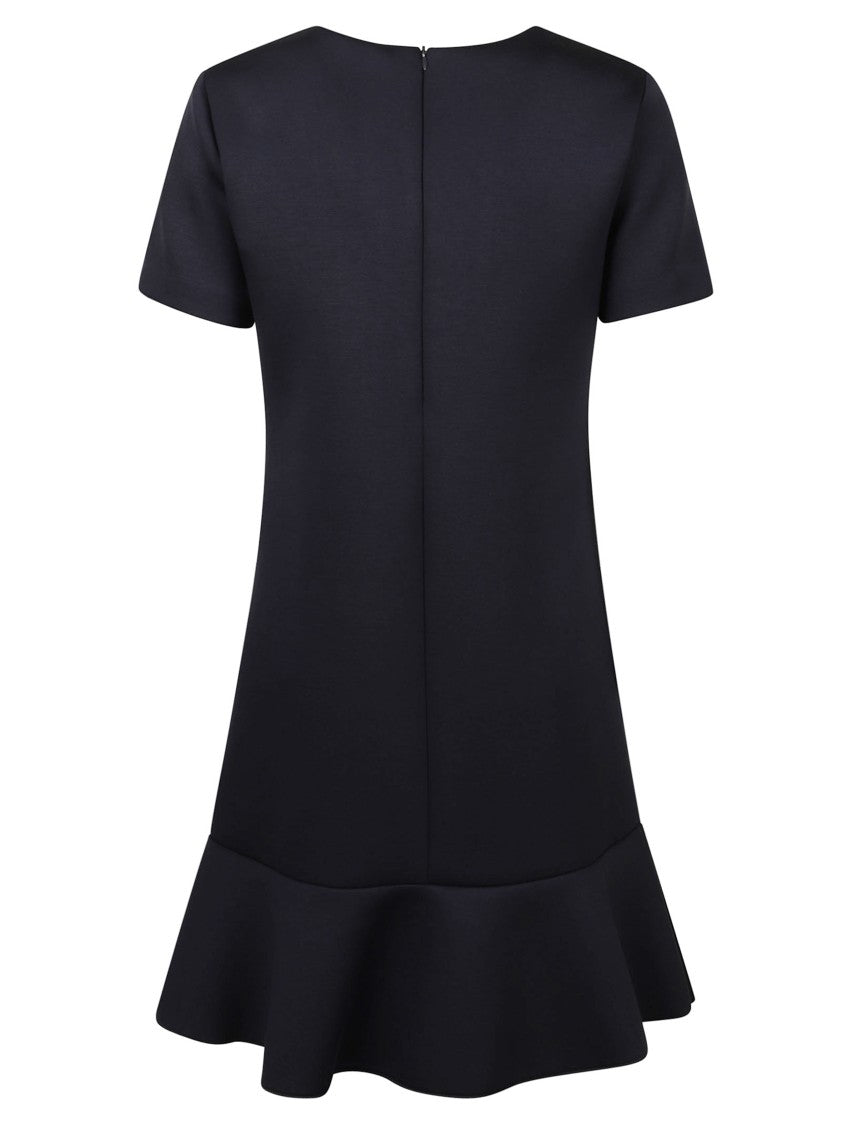 Max Mara A-Line Dress With Flounce Hem