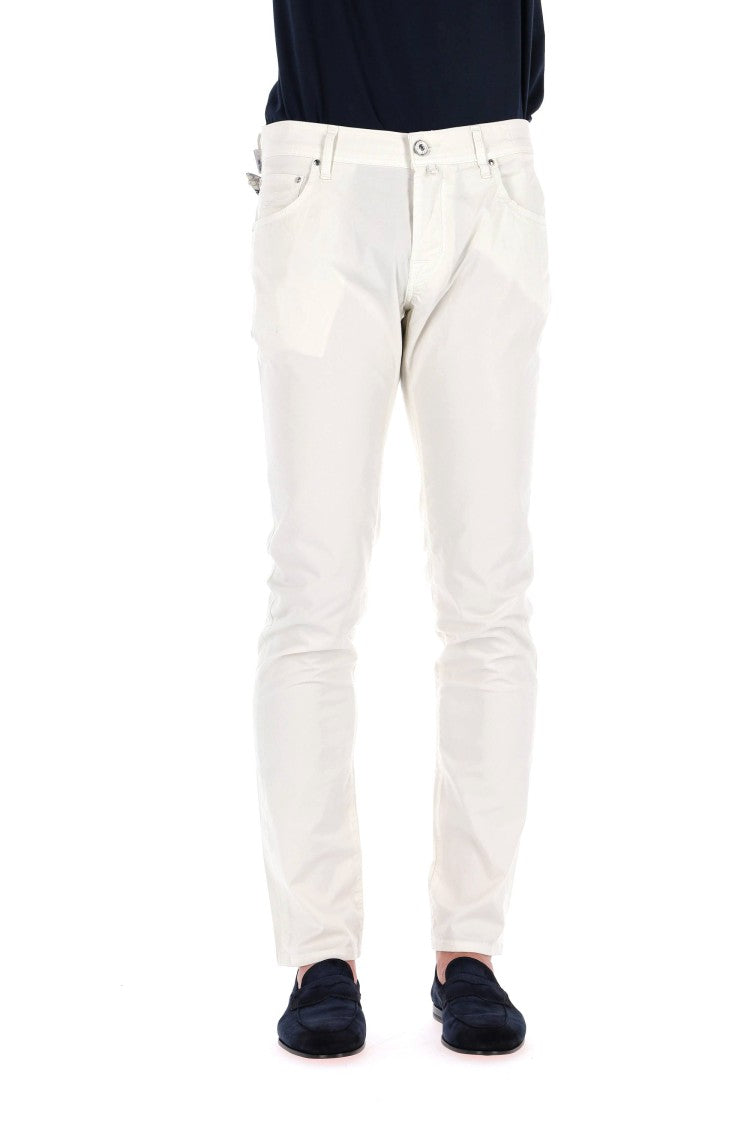 Jacob Cohen Nick Fit Color Cotton Twill 5-Pocket Trousers