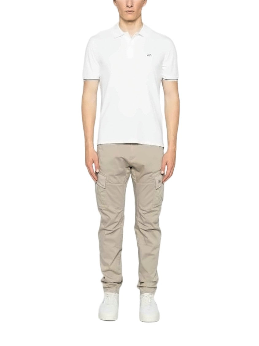 C.P. Company Short-Sleeve Polo Shirt With Discreet Logo
