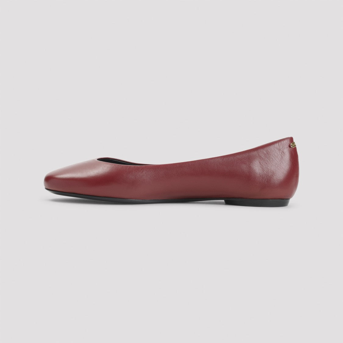 Lanvin Red Lambskin Ballerinas