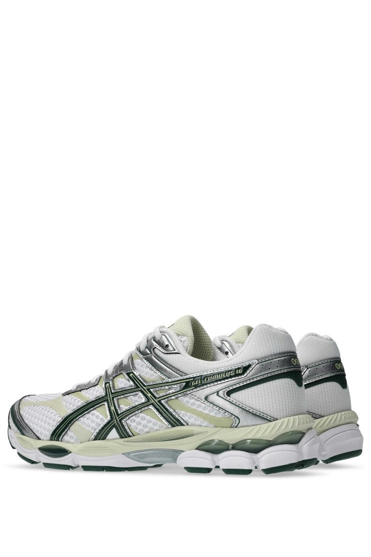 Asics White Forest Gel-Cumulus 16 Sneakers