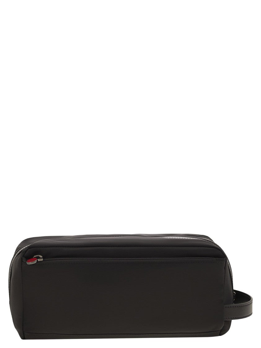 Kiton Beauty Case In Nylon