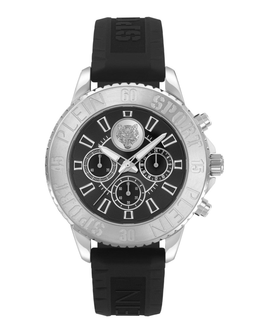 Plein Sport Glam Chrono Silicone Watch