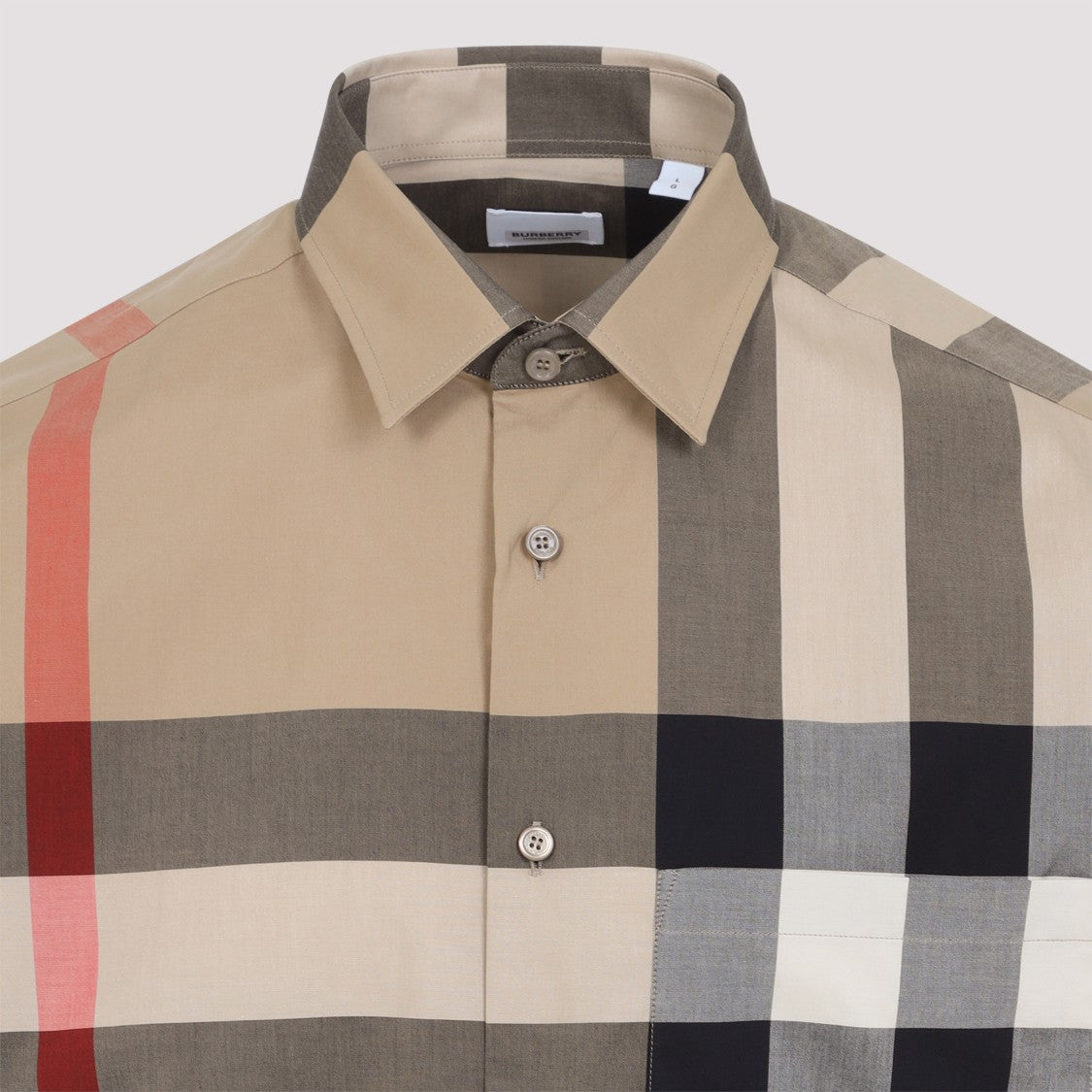 Burberry Short-Sleeved Cotton Shirt