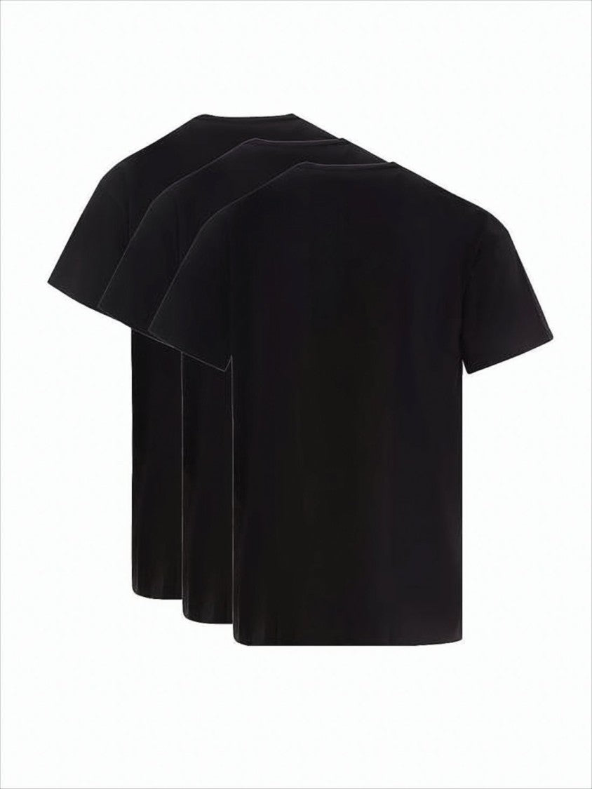 Jil Sander Set Of Three Black Short-Sleeve T-Shirts
