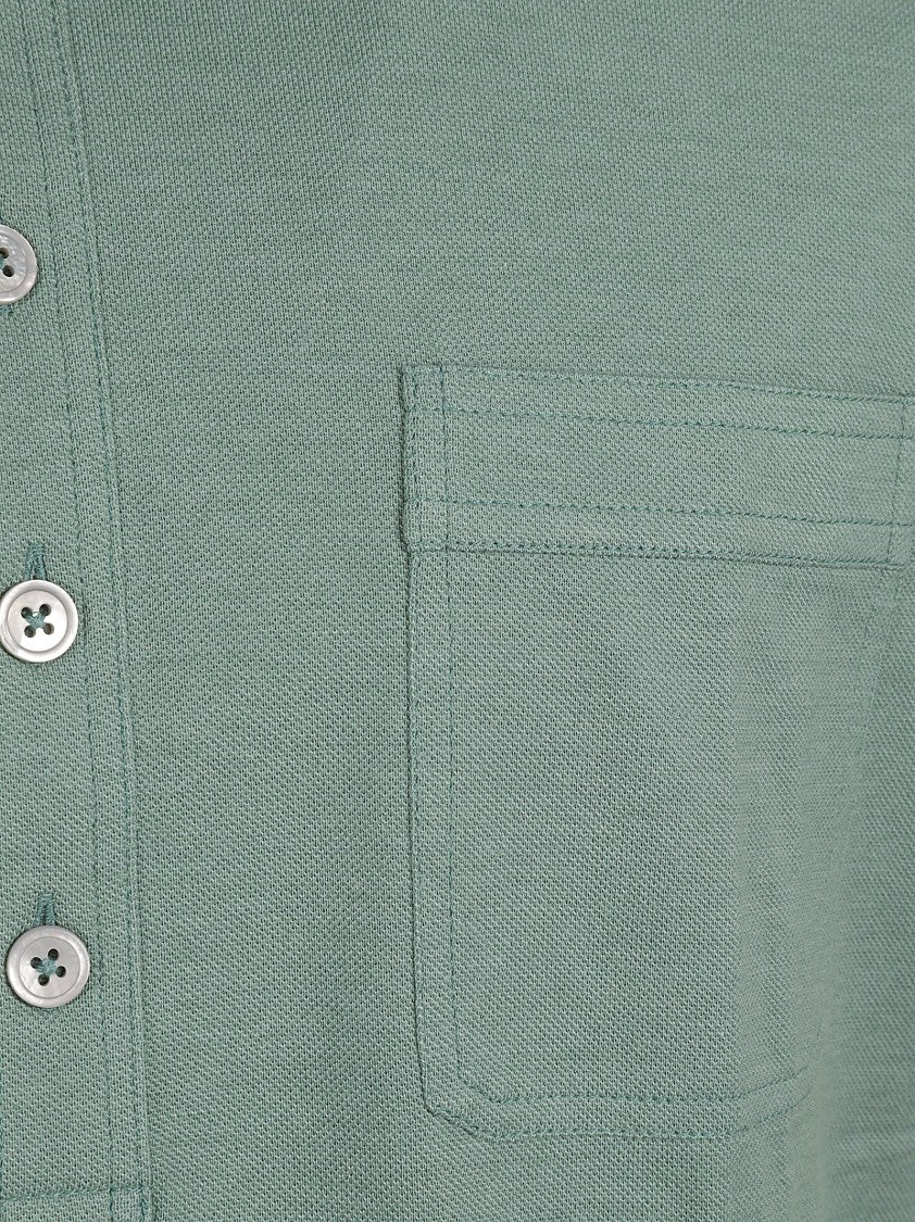 Tom Ford Short-Sleeved Polo With Classic Collar