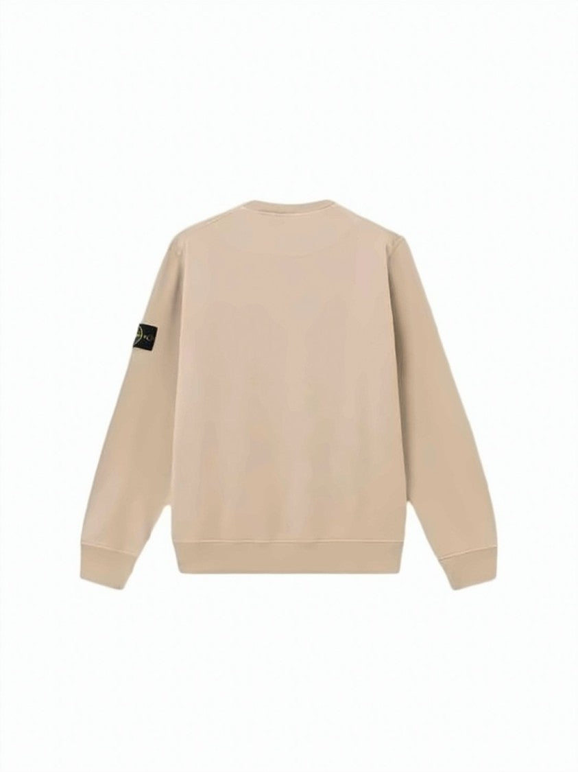 Stone Island Long-Sleeve Sweatshirt With Distinctive Patch Logo