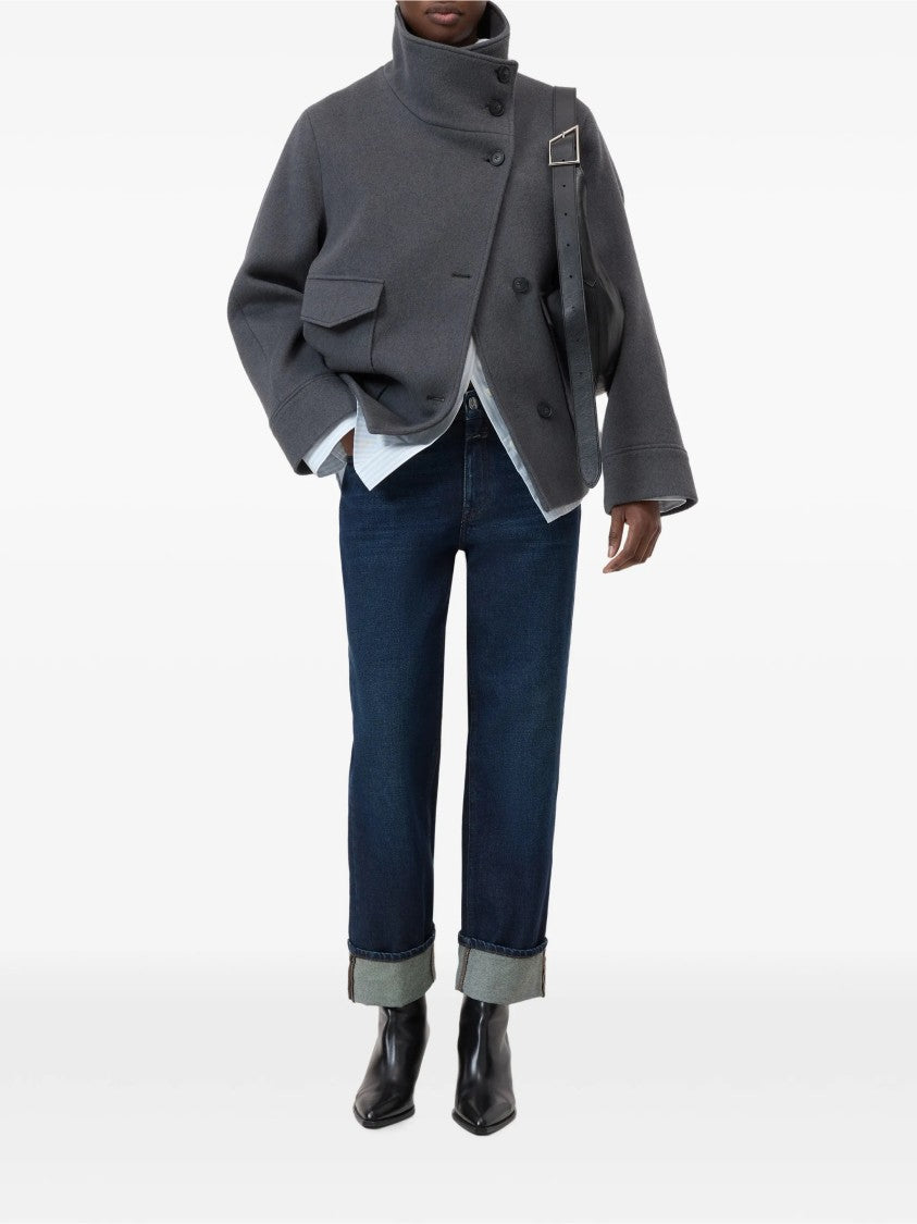 Closed Milo Mid-Rise Cropped Stretch Cotton Jeans