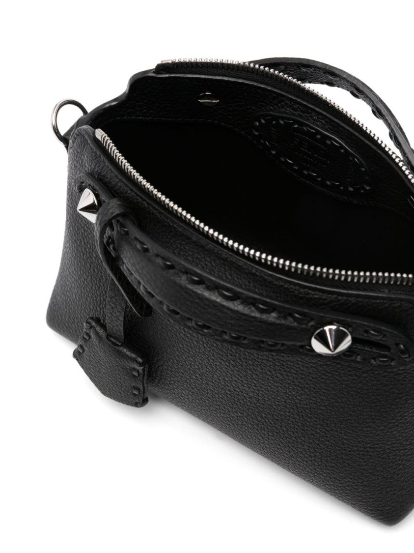 Fendi Textured Leather Handbag
