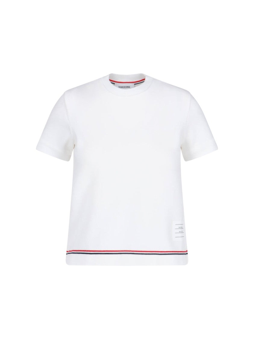 Thom Browne Logo T-Shirt – White
