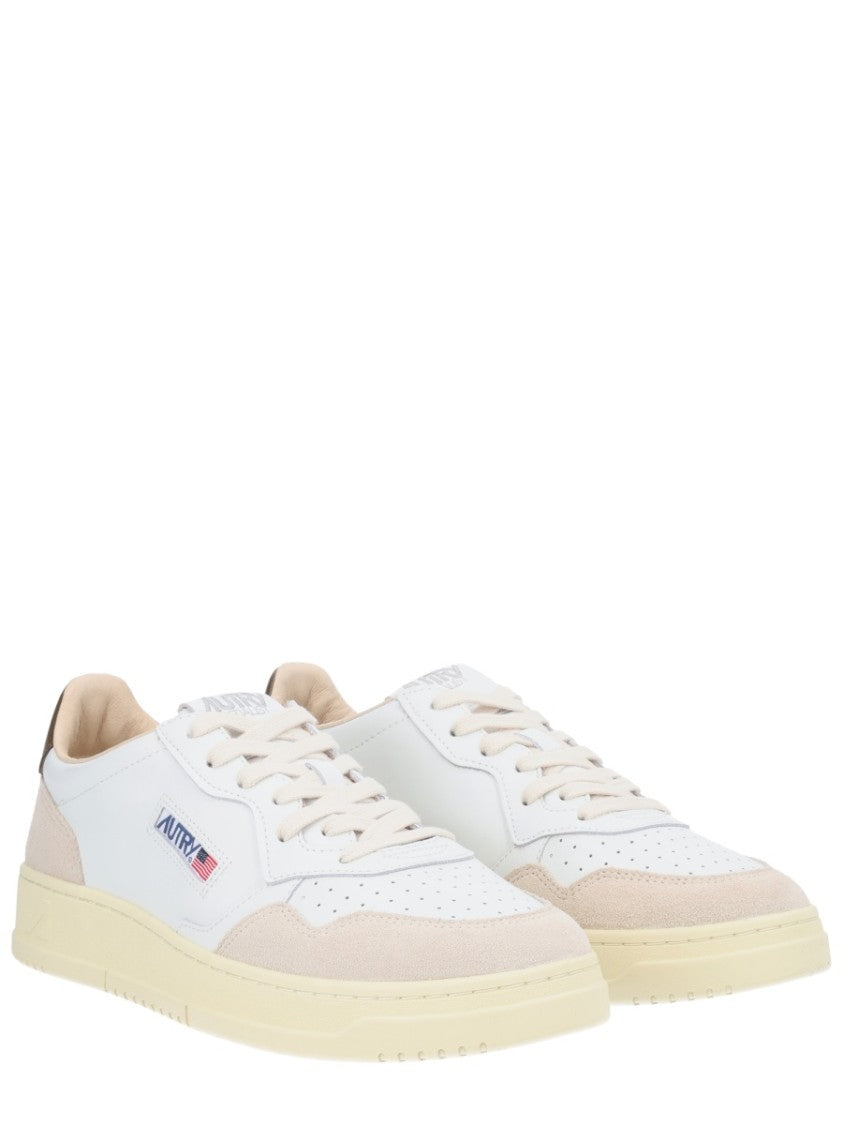 Autry Medalist Low Retro Suede Overlays Sneakers