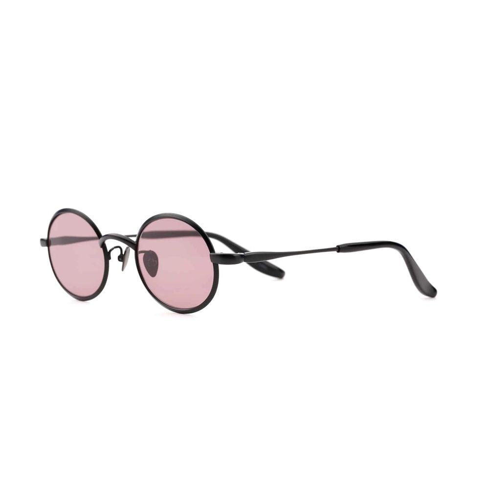 Projekt Produkt P11 Clcc7 Satin Black Titanium Oval Sunglasses
