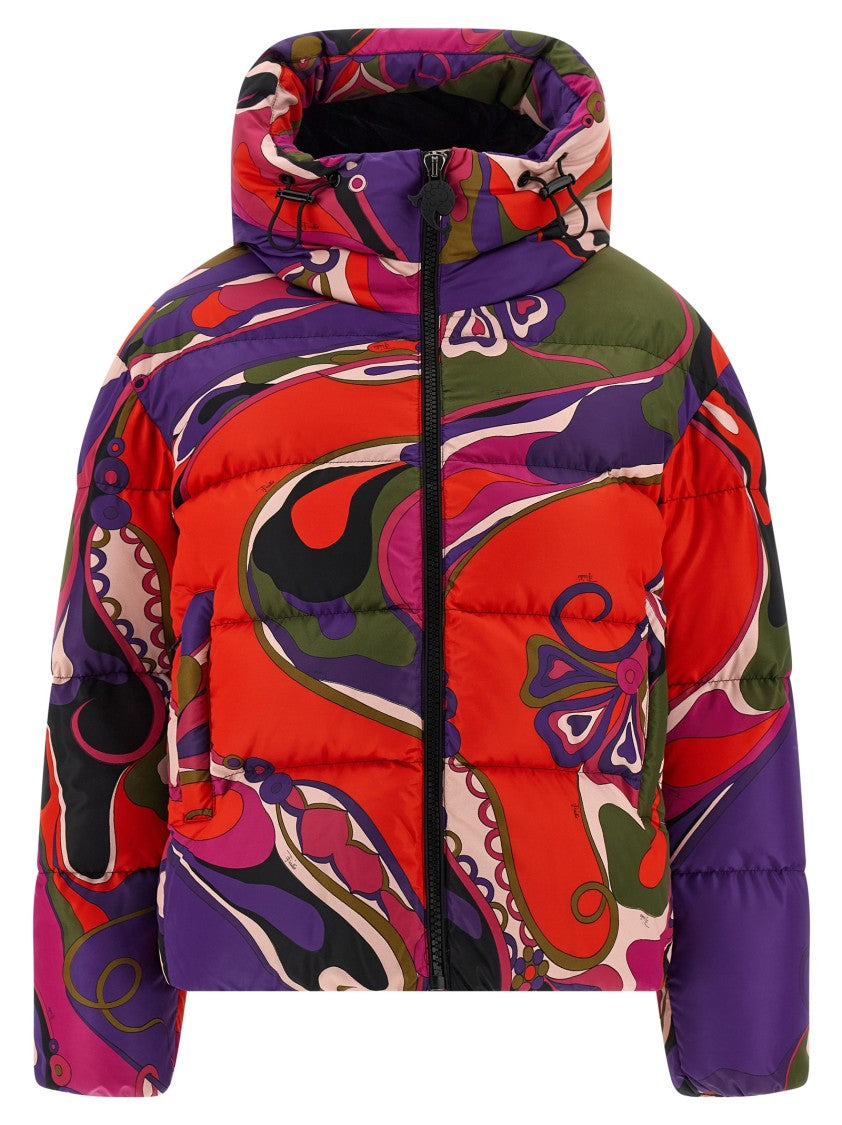 Emilio Pucci 'Orchidee' Down Jacket