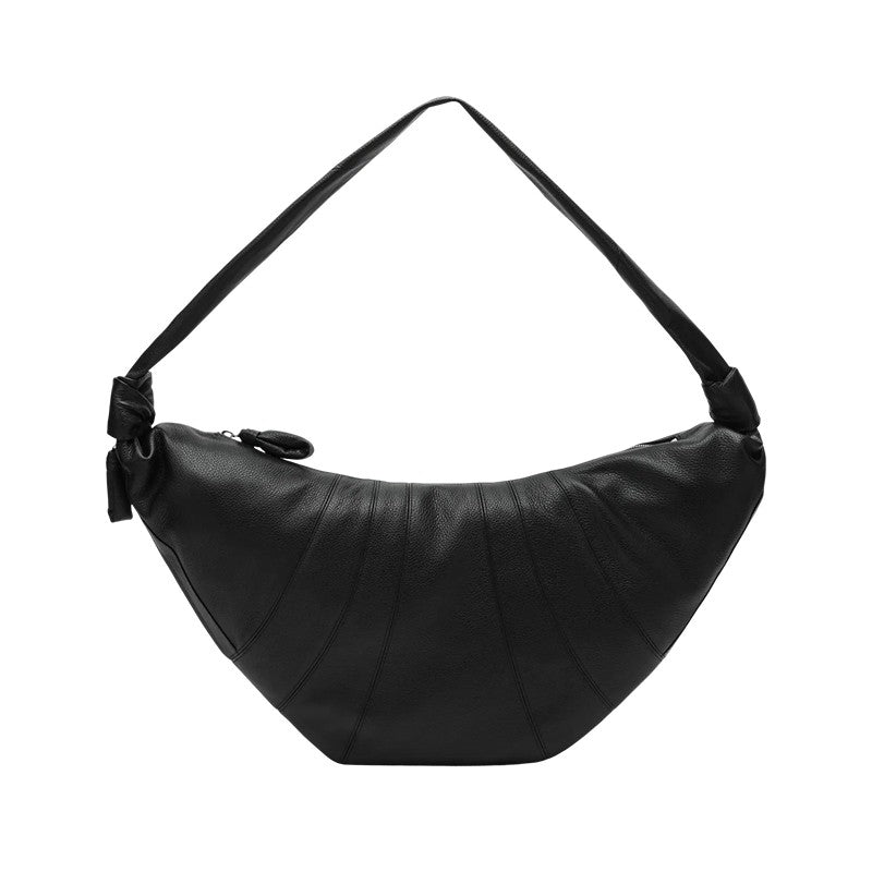 Lemaire Crescent-Shaped Shoulder Bag In Premium Soft Grained Leather