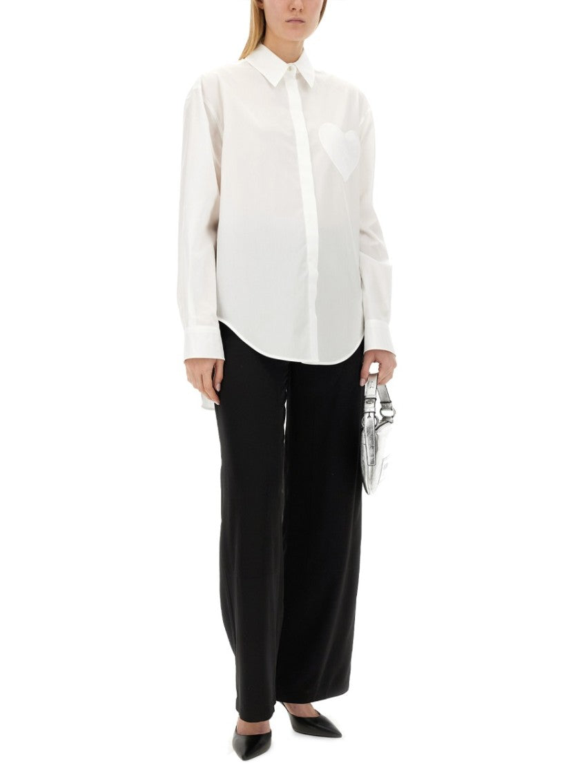 Moschino Heart Patch Shirt