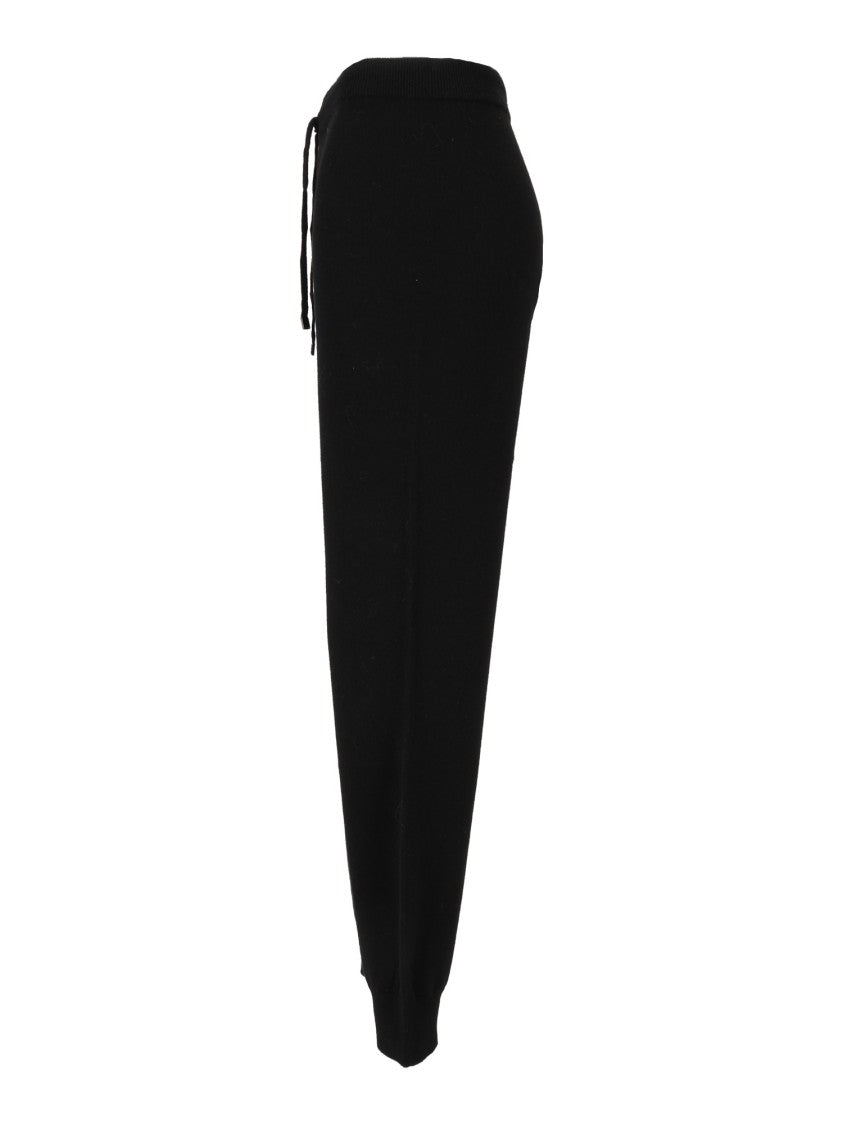 Kangra Cashmere Tapered Seamless Joggers With Adjustable Drawstring