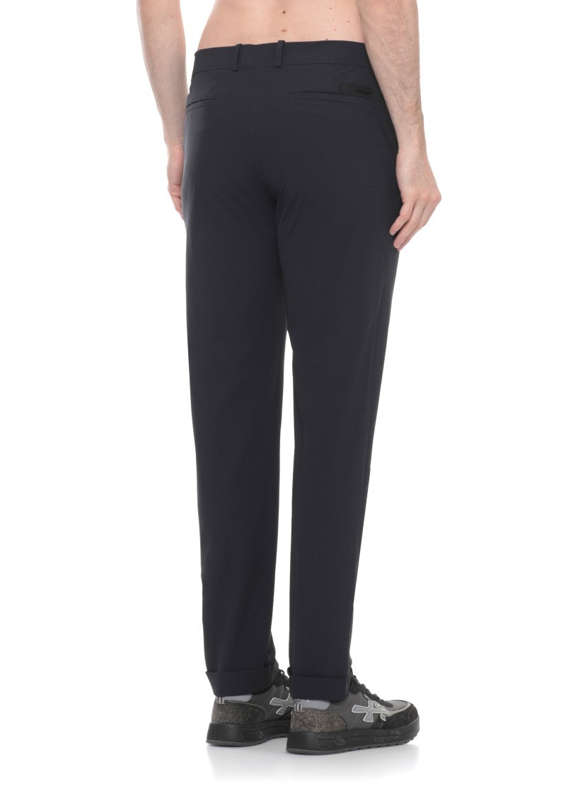 Rrd Blue Surflex Micro Pied Straight-Leg Pants