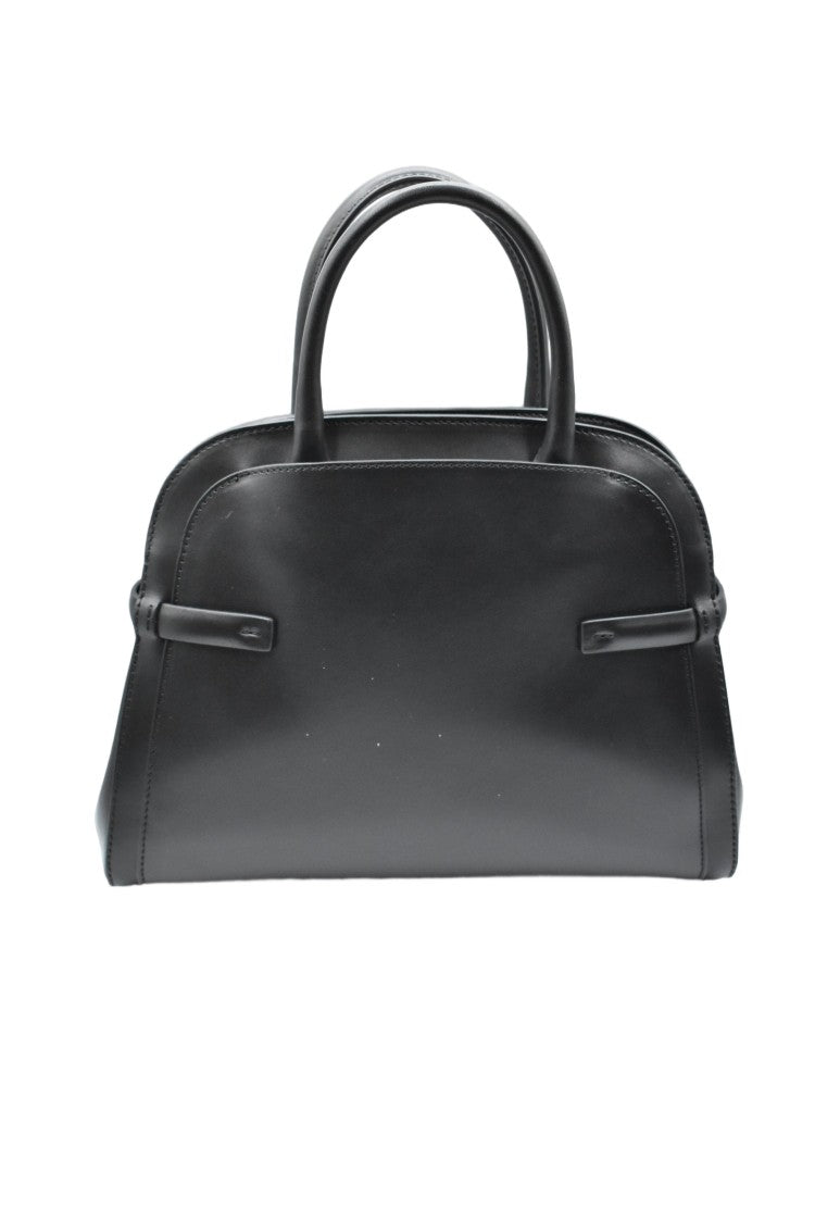 Orciani Aura Alba Midi Handbag In Smooth Calf Leather