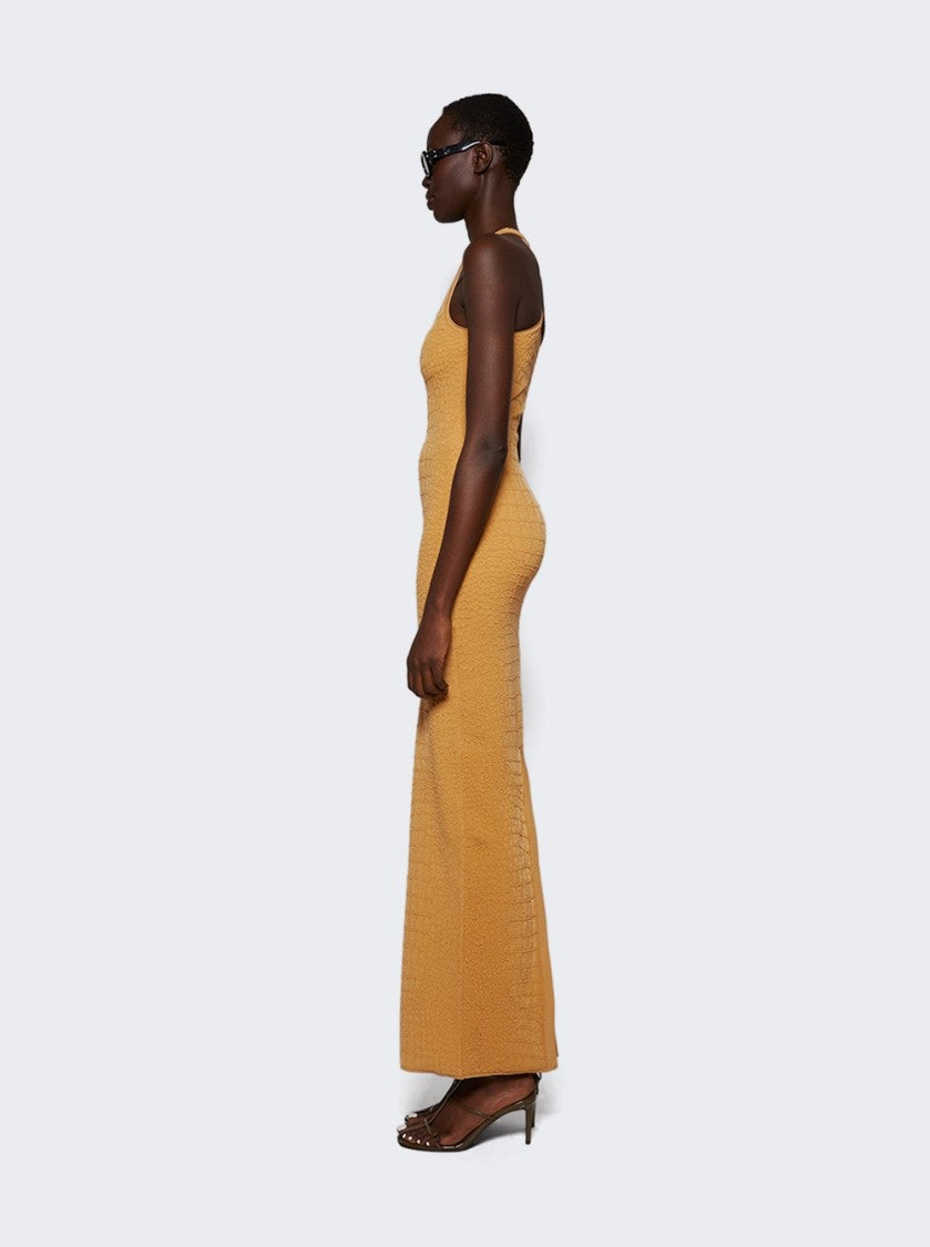 Jacquemus The Scala Dress Camel