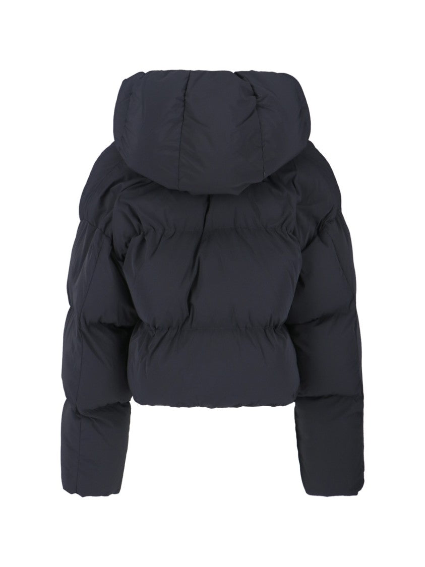 Diesel Cropped Down Jacket – Black