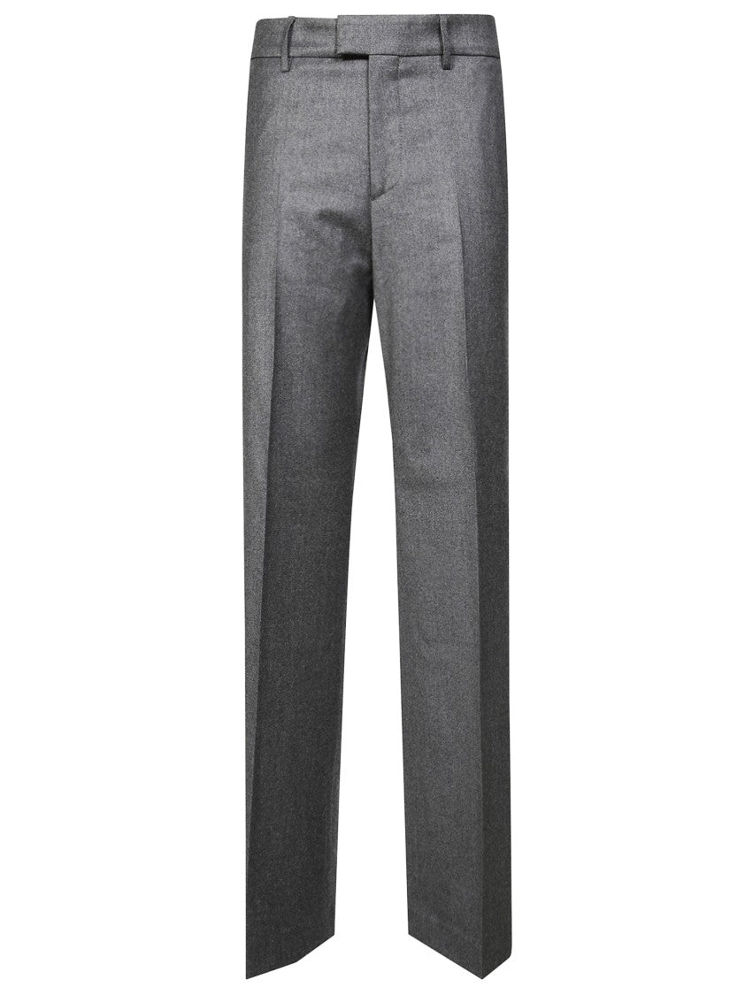 Berwich Wide-Leg Straight-Leg Cashmere Wool Trousers
