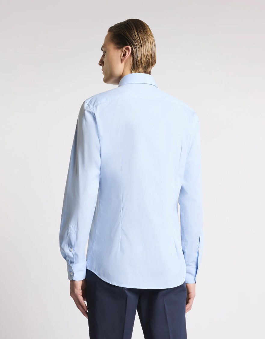Fay French Collar Stretch Dress Shirt