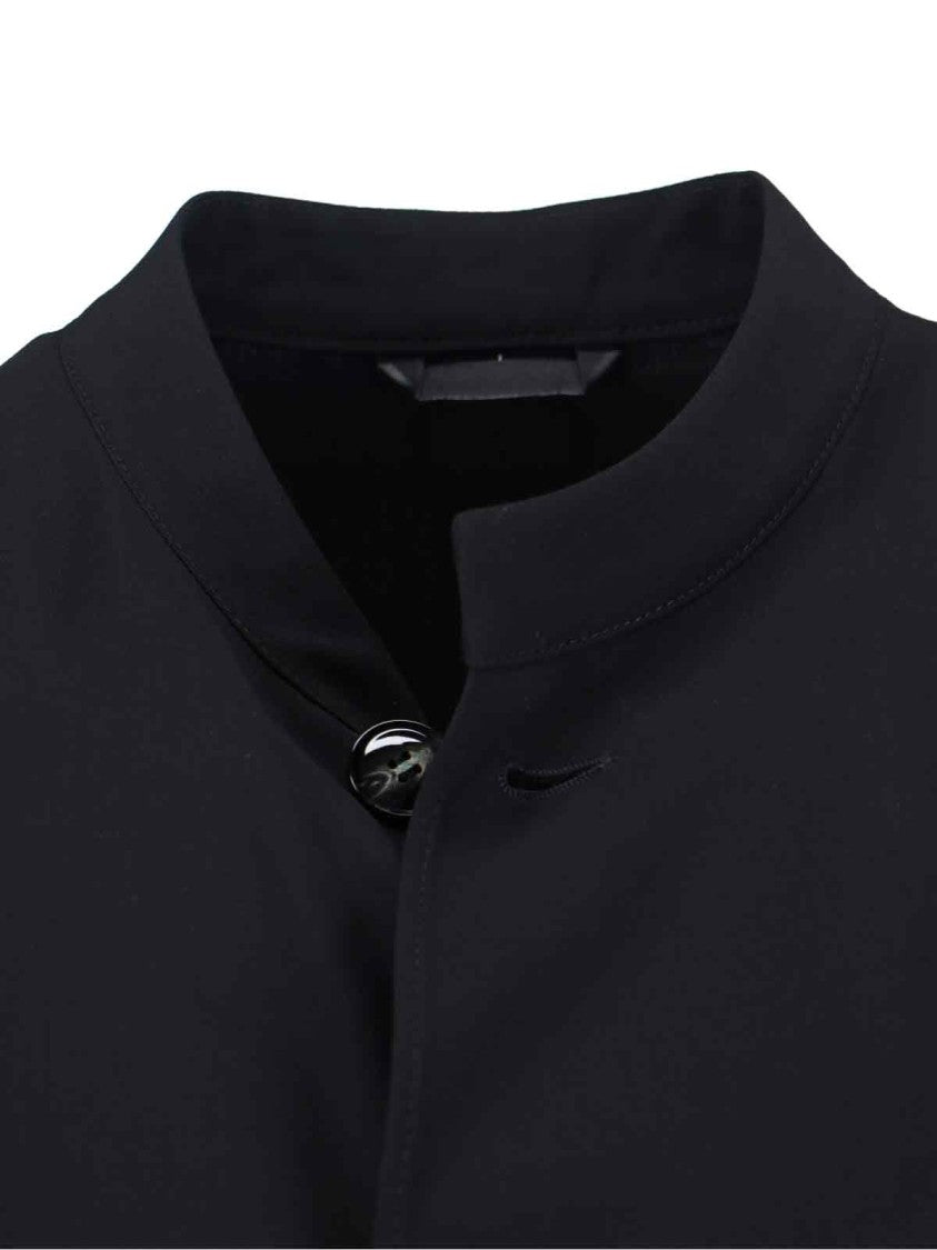 Giorgio Armani Single-Breasted Blazer – Black