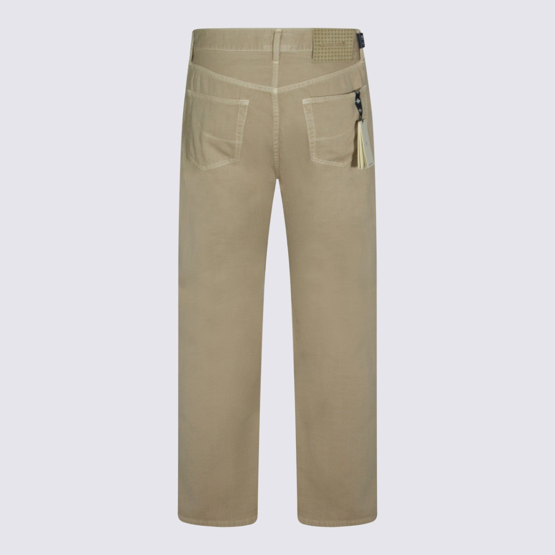 Jacob Cohen Straight-Leg Jeans With Classic Five-Pocket Design And Tonal Stitching