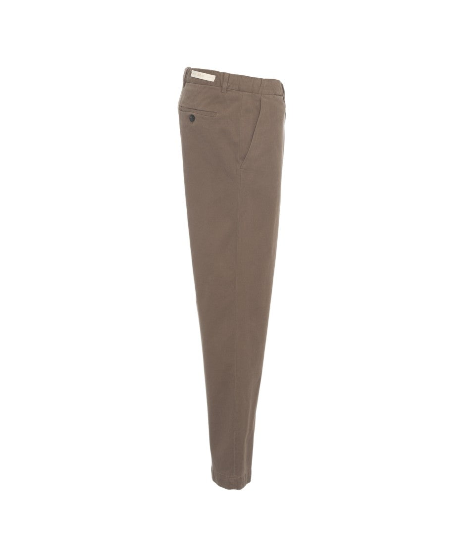 Briglia Classic Brown Chinos With Timeless Design And Practical Pockets