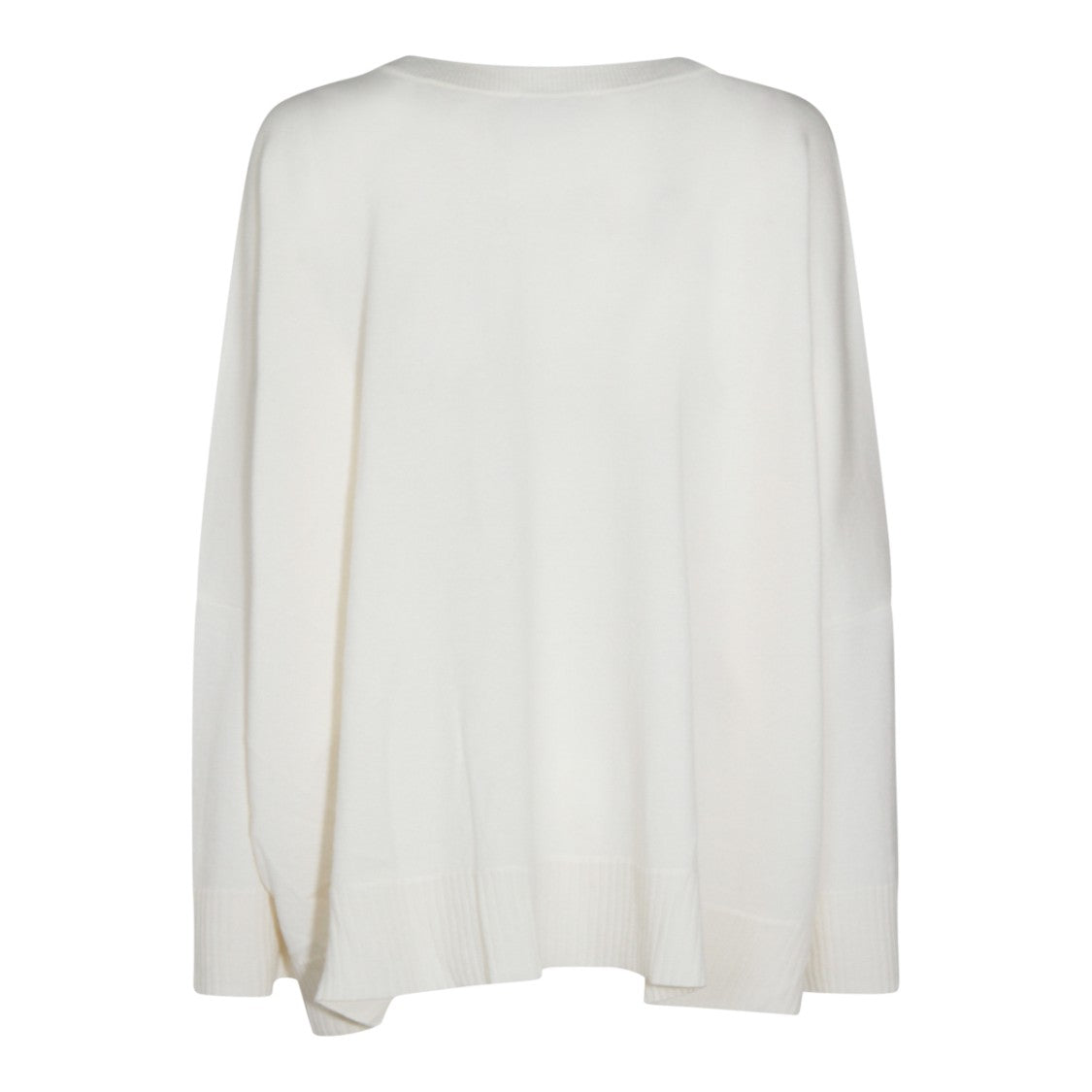 Malo White Cashmere Knitwear