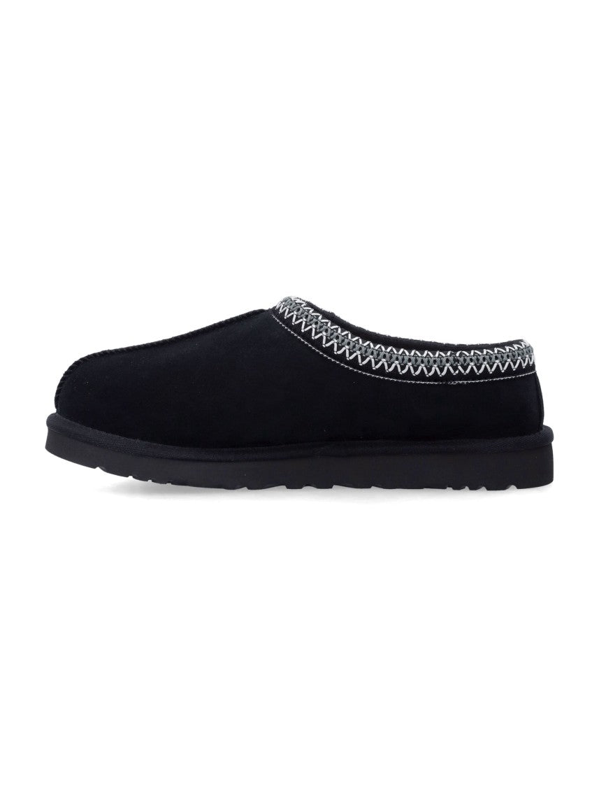 Ugg Tasman Leather Suede Shearling Mules