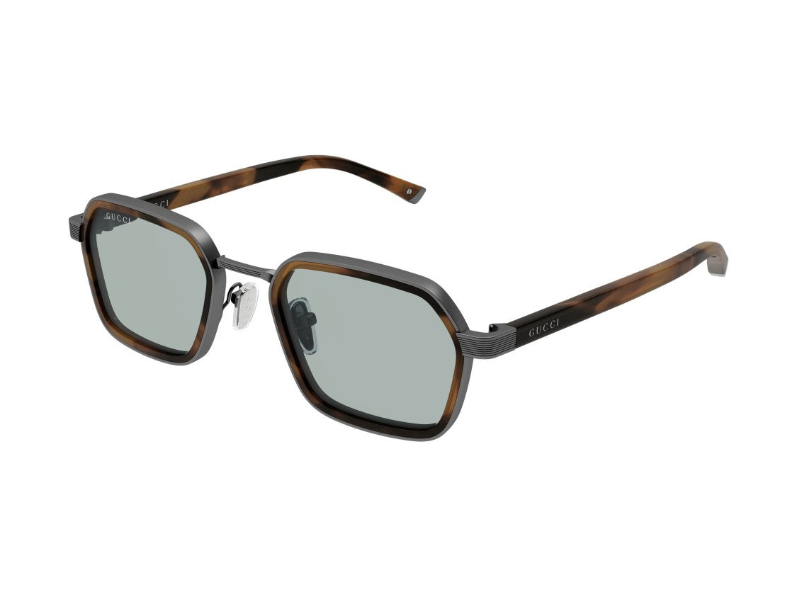 Gucci Gg2074s Tortoiseshell Oversized Square Sunglasses