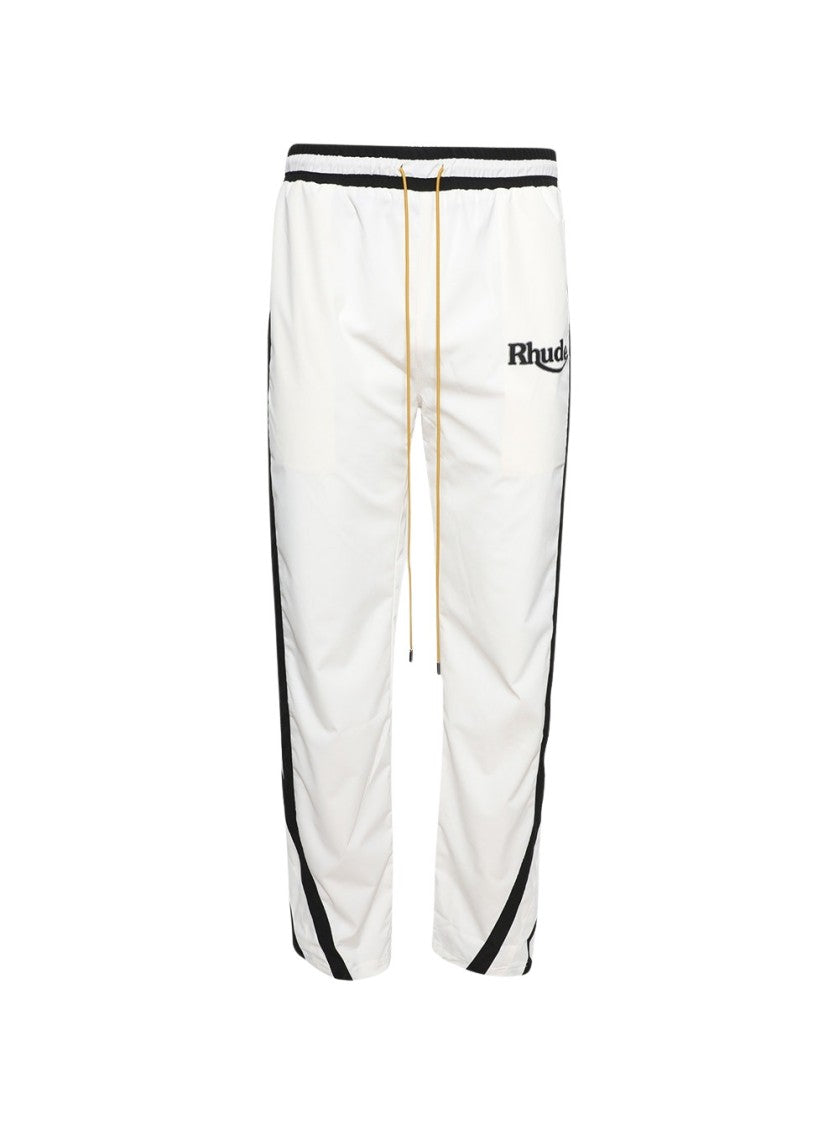 Rhude Ski-Track Pants Black And White