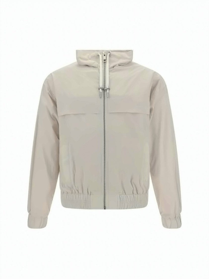 Ami Paris Lightweight Zip-Front Windbreaker With Minimalist Design