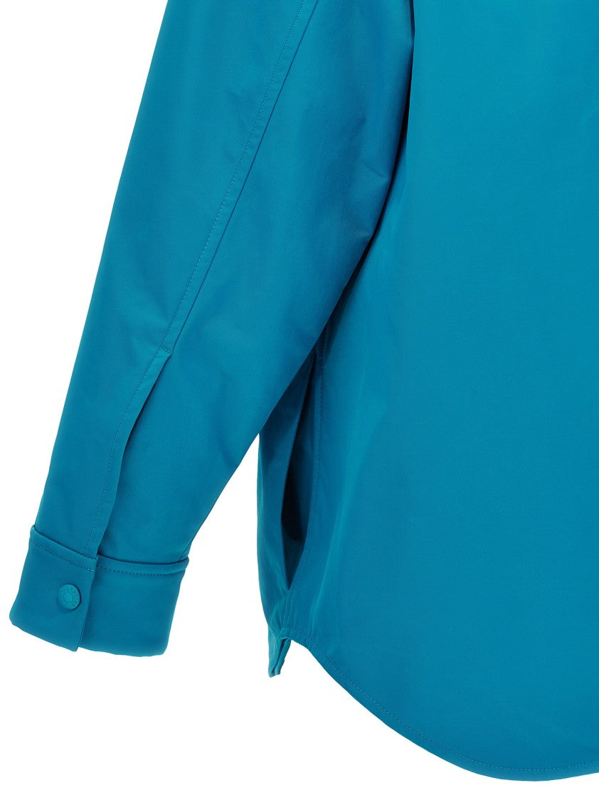 Valentino Garavani Nylon Shirt Jacket With Oversized Fit