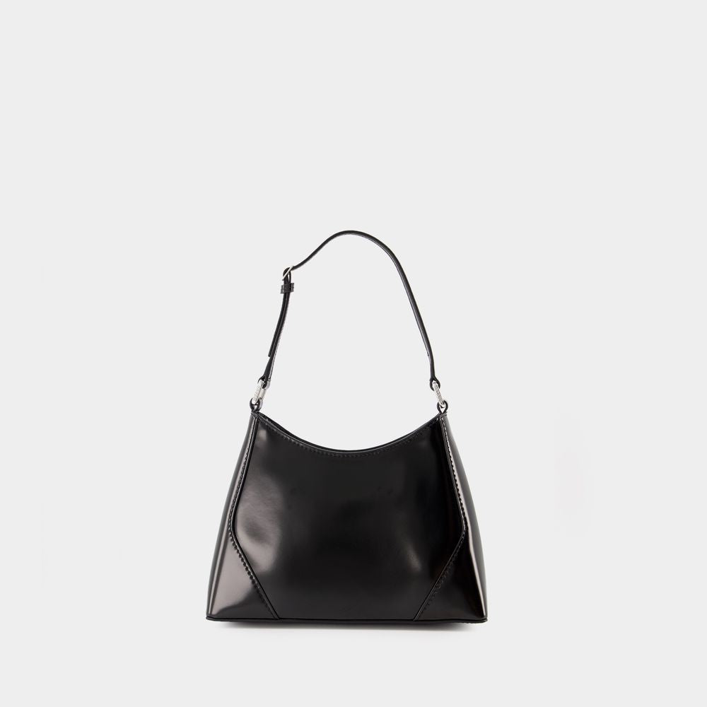 Staud Linda Shoulder Bag - Leather - Black