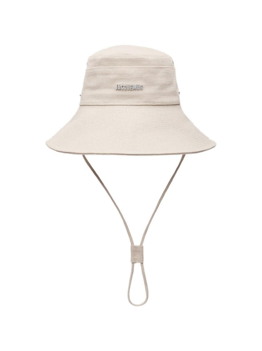Jacquemus The De-Nîmes Denim Bucket Hat Off-White