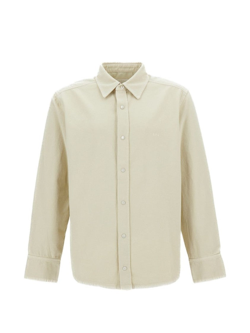 A.P.C. Button-Up Casual Jacket With Discreet Logo
