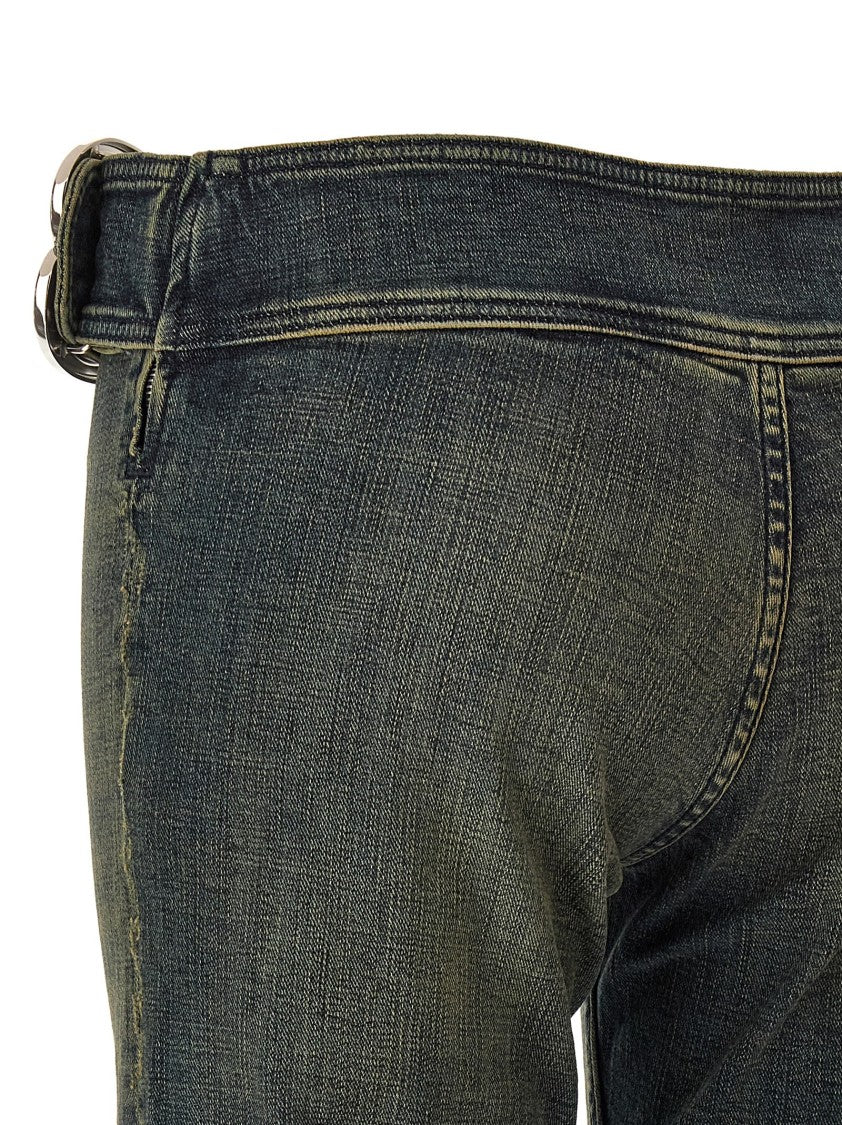 Balenciaga 'Bootcut Buckle' Jeans