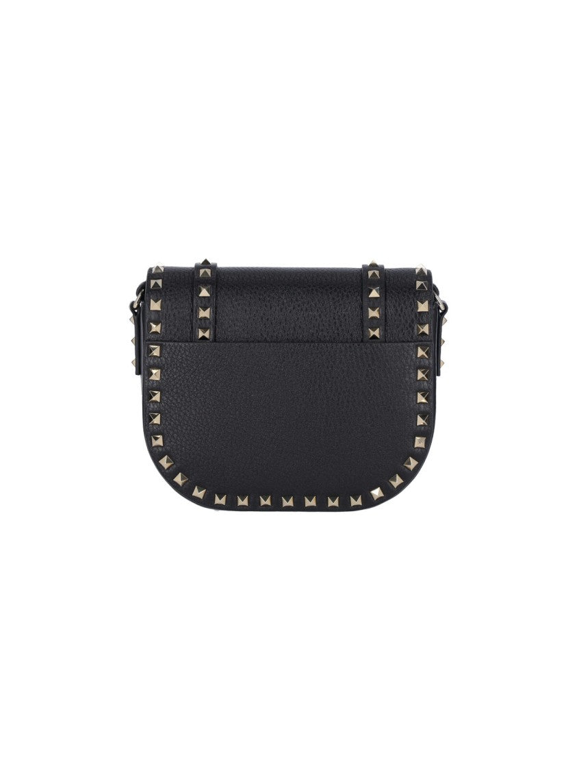 Valentino Garavani "Rockstud" Crossbody Bag – Black