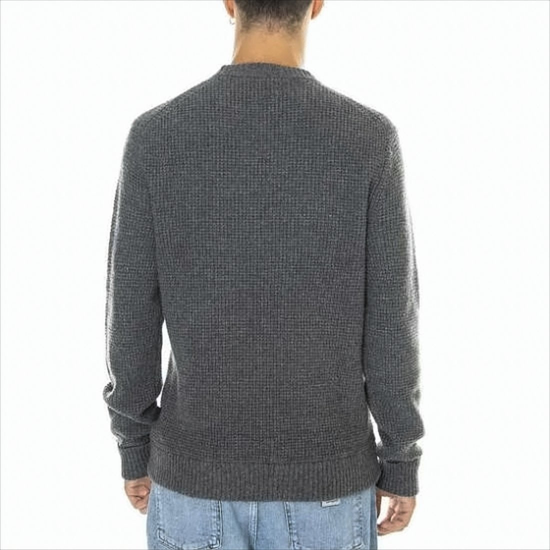 Patagonia Textured Knit Sweater With Classic Crew Neckline