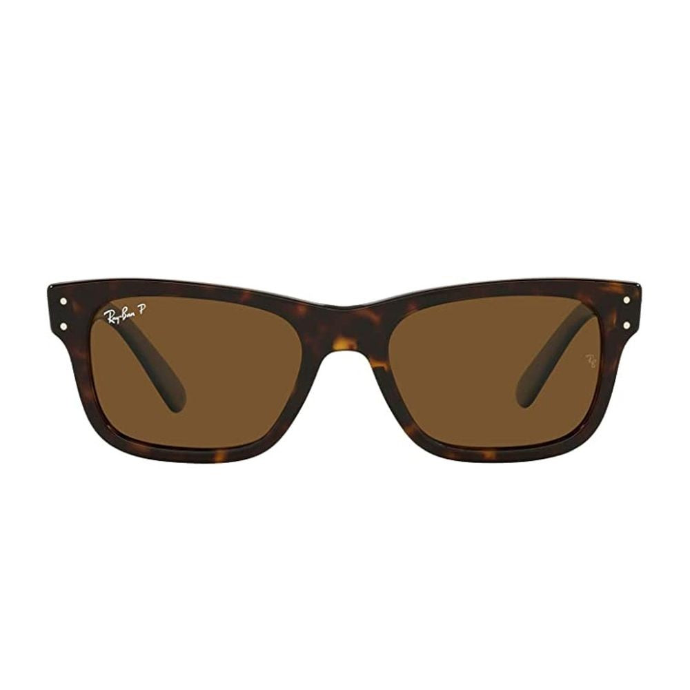 Ray Ban Mr Burbank Rb2283 Rectangular Tortoiseshell Acetate Sunglasses