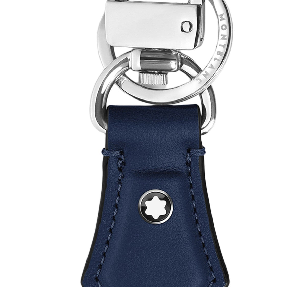 Montblanc Embossed Sartorial Leather Montblanc Keyring
