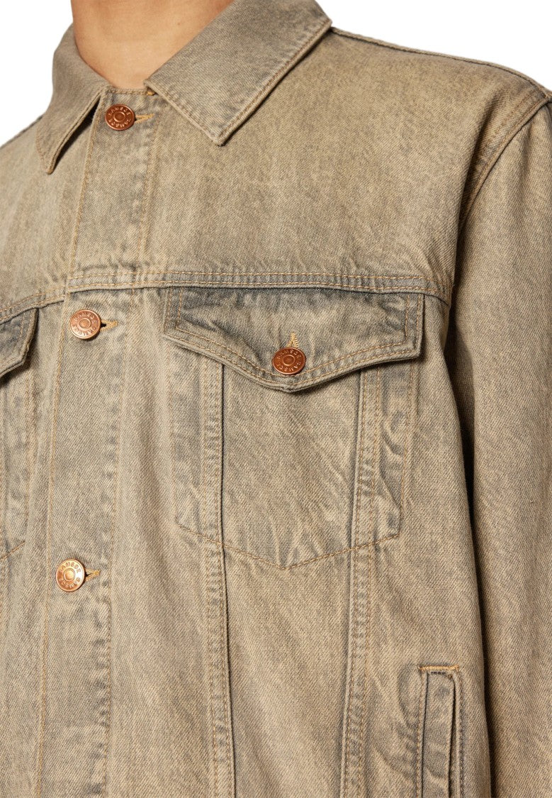 Samsoe Samsoe Typhoon Toned Wash Cotton Denim Jacket