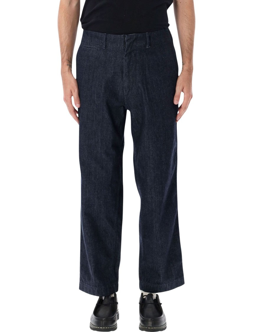 Namamica Relaxed Fit Classic Indigo Wash Wide-Leg Jeans