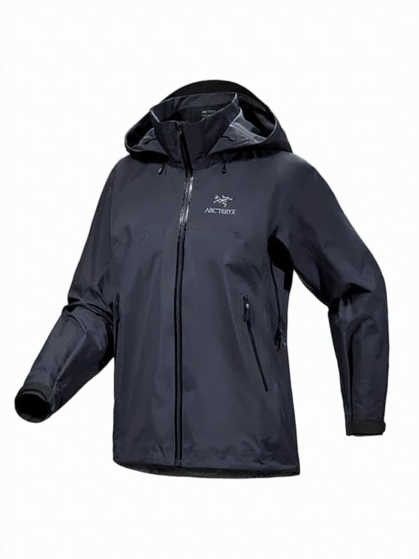 Arc'teryx Lightweight Hooded Jacket With Zippered Pockets