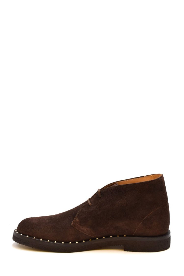 Valentino Garavani Brown Suede Boots