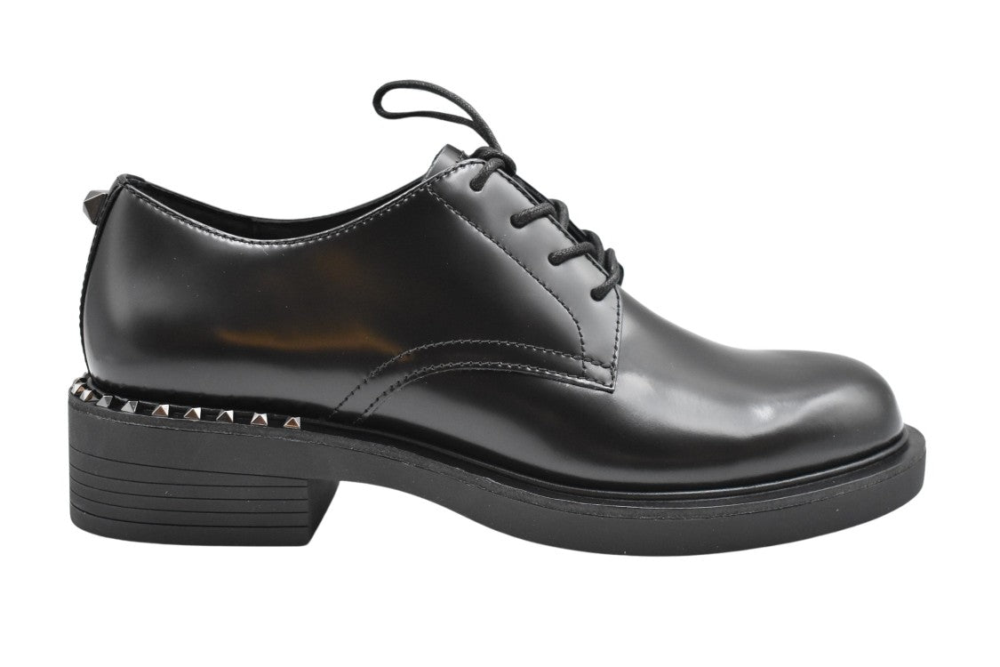 Ash Lace-Up Flat Shoes With Design And Fit